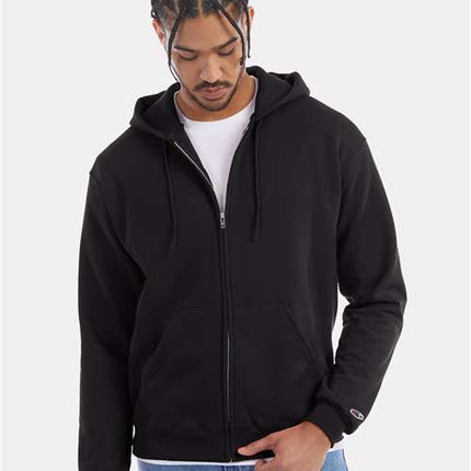 Champion Men's Powerblend® Full-Zip Hooded Sweatshirt - S800