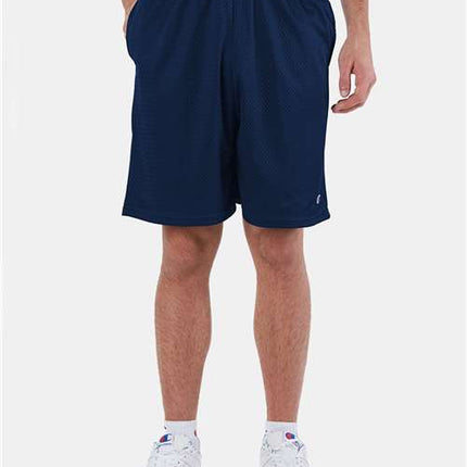 Champion Men's Polyester Mesh 9" Shorts with Pockets - S162