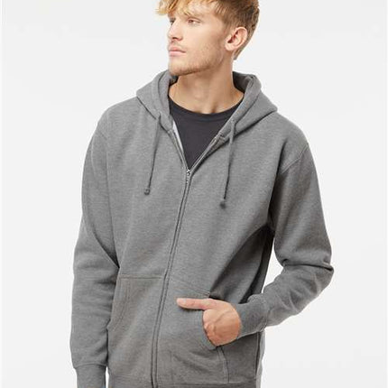 Independent Trading Co Unisex Heavyweight Full-Zip Hooded Sweatshirt - IND4000Z