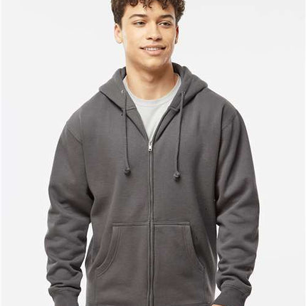Independent Trading Co Unisex Heavyweight Full-Zip Hooded Sweatshirt - IND4000Z