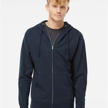 Independent Trading Co Unisex Midweight Full-Zip Hooded Sweatshirt - SS4500Z