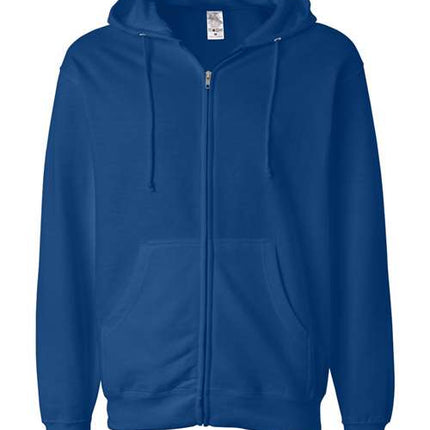 Independent Trading Co Unisex Midweight Full-Zip Hooded Sweatshirt - SS4500Z