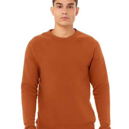 Bella + Canvas Unisex Sponge Fleece Raglan Crewneck Sweatshirt - 3901