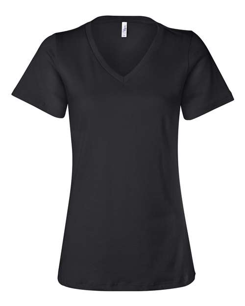 Bella + Canvas Women’s Relaxed Jersey V-Neck Tee - 6405