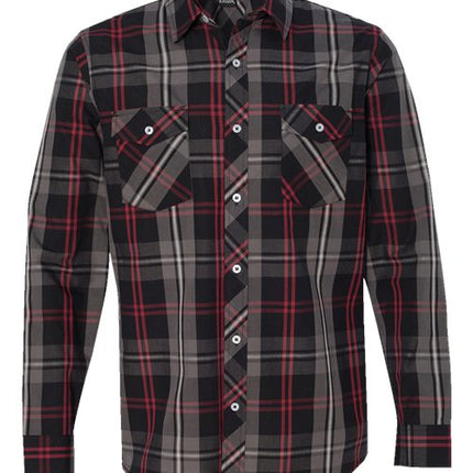 Burnside Men's Plaid Shirt - 8202