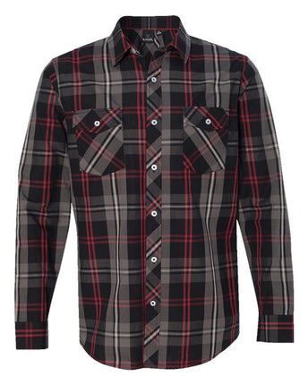 Burnside Men's Plaid Shirt - 8202