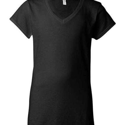 Gildan Women's Softstyle® V-Neck T-Shirt - 64V00L