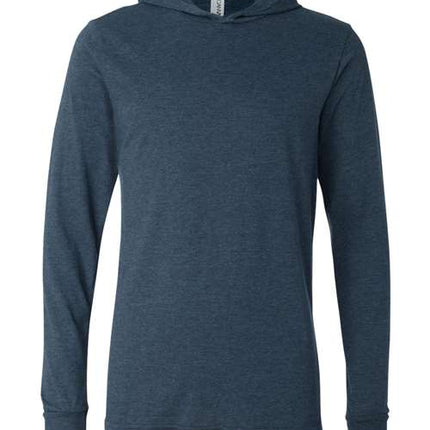 Bella + Canvas Unisex Jersey Hooded Long Sleeve Tee - 3512