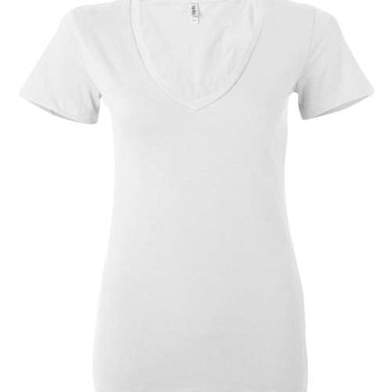 Bella + Canvas Women’s Jersey Deep V-Neck Tee - 6035