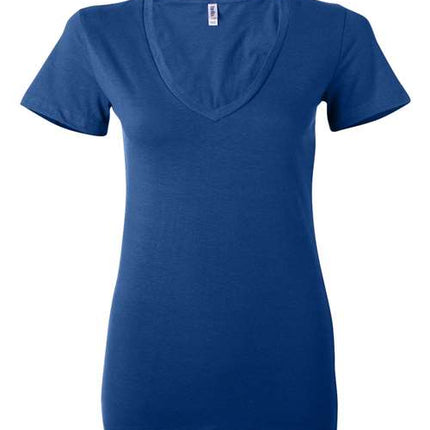 Bella + Canvas Women’s Jersey Deep V-Neck Tee - 6035