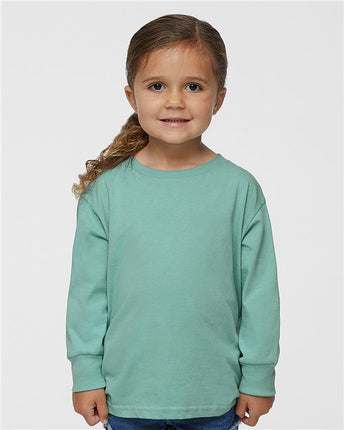 Rabbit Skins Toddler Fine Jersey Long Sleeve Tee - 3302