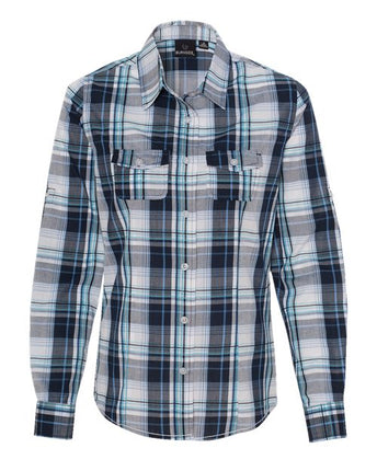 Burnside Women's Plaid Shirt - 5222