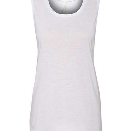 Bella + Canvas Women's Flowy Scoop Muscle Tank - 8803