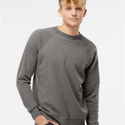 Independent Trading Co Unisex Special Blend Raglan Crewneck Sweatshirt - PRM30SBC