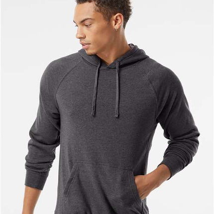 Independent Trading Co Unisex Special Blend Raglan Hooded Sweatshirt - PRM33SBP