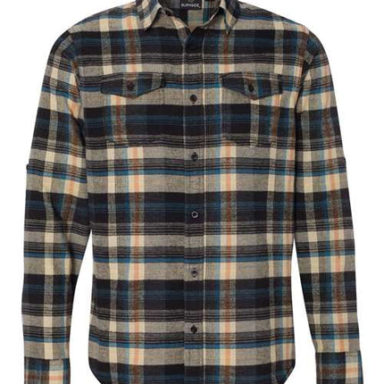Burnside Men's Yarn-Dyed Flannel Shirt - 8210