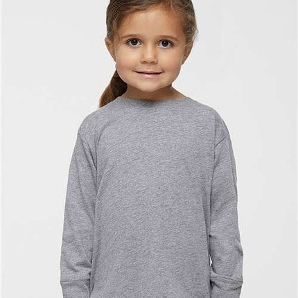 Rabbit Skins Toddler Fine Jersey Long Sleeve Tee - 3302