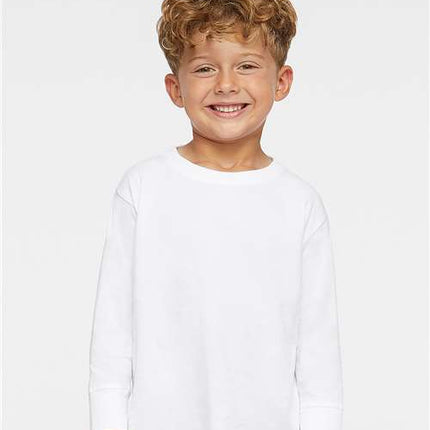Rabbit Skins Toddler Fine Jersey Long Sleeve Tee - 3302