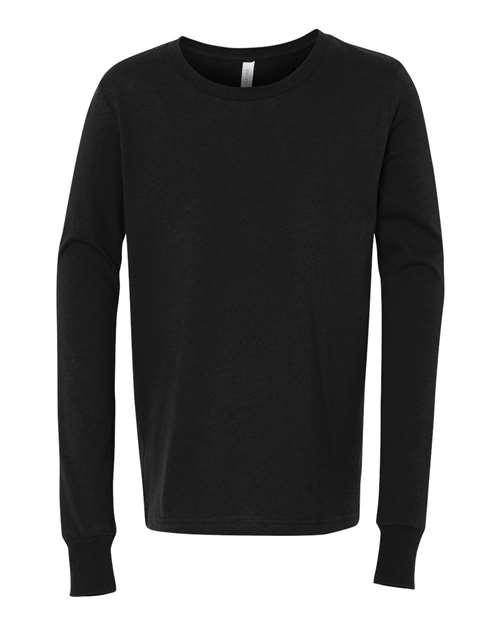 Bella + Canvas Youth Jersey Long Sleeve Tee - 3501Y
