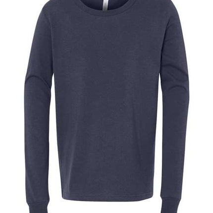 Bella + Canvas Youth Jersey Long Sleeve Tee - 3501Y