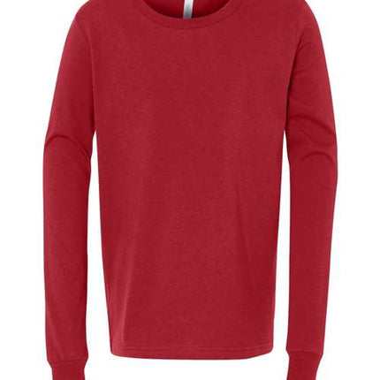 Bella + Canvas Youth Jersey Long Sleeve Tee - 3501Y