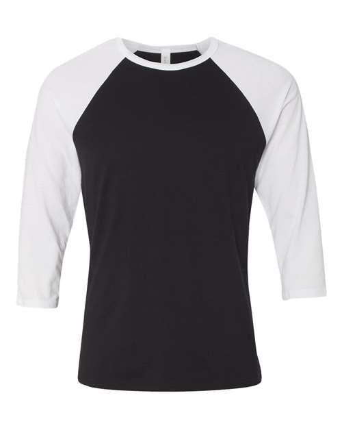 Bella + Canvas Unisex Three-Quarter Sleeve Baseball Tee - 3200