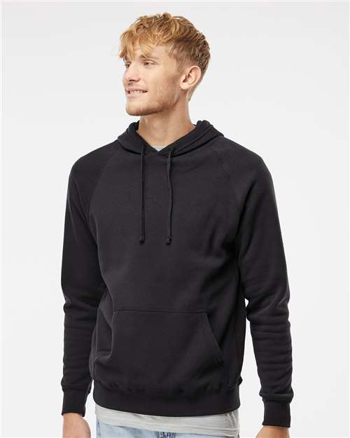 Independent Trading Co Unisex Special Blend Raglan Hooded Sweatshirt - PRM33SBP