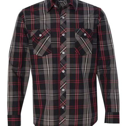 Burnside Men's Plaid Shirt - 8202