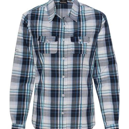 Burnside Women's Plaid Shirt - 5222