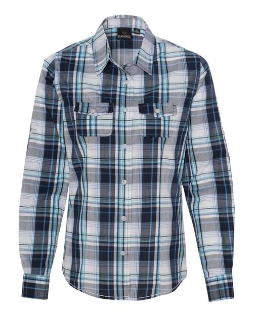 Burnside Women's Plaid Shirt - 5222