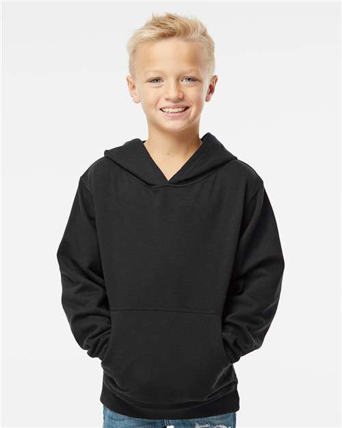 Independent Trading Co Youth Midweight Hooded Sweatshirt - SS4001Y