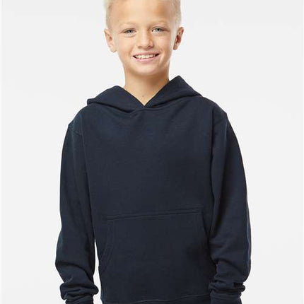 Independent Trading Co Youth Midweight Hooded Sweatshirt - SS4001Y