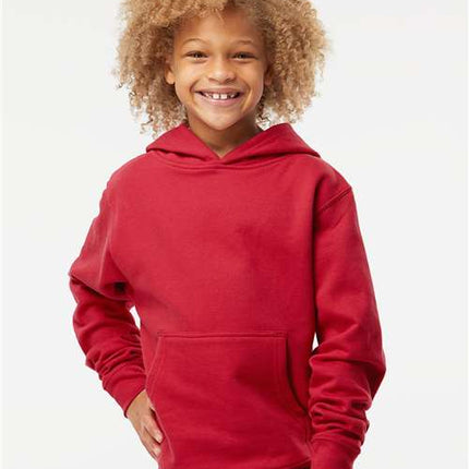 Independent Trading Co Youth Midweight Hooded Sweatshirt - SS4001Y