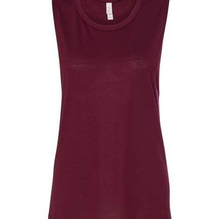 Bella + Canvas Women's Flowy Scoop Muscle Tank - 8803