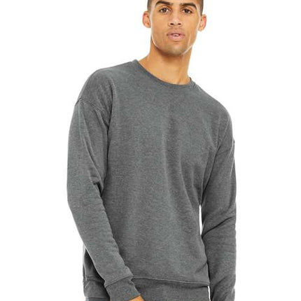Bella + Canvas Unisex Sponge Fleece Drop Shoulder Crewneck Sweatshirt - 3945