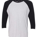 Vintage Black Sleeves/ Heather White Body / XS