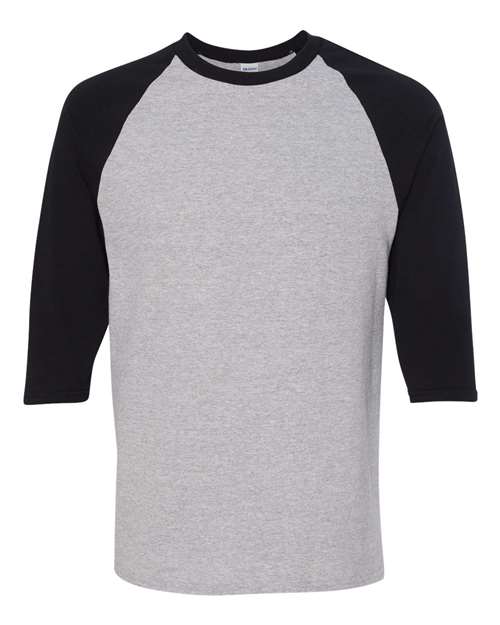 Gildan Unisex Heavy Cotton™ Raglan Three-Quarter Sleeve T-Shirt - 5700