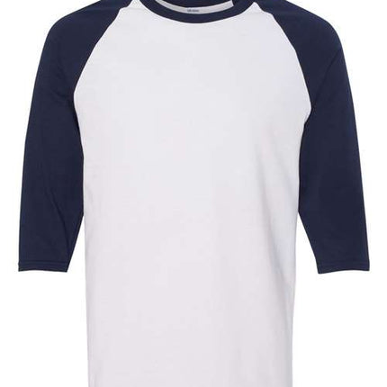 Gildan Unisex Heavy Cotton™ Raglan Three-Quarter Sleeve T-Shirt - 5700