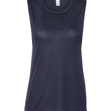 Bella + Canvas Women's Flowy Scoop Muscle Tank - 8803