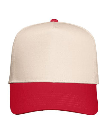 Valucap Five-Panel Twill Cap - 8869