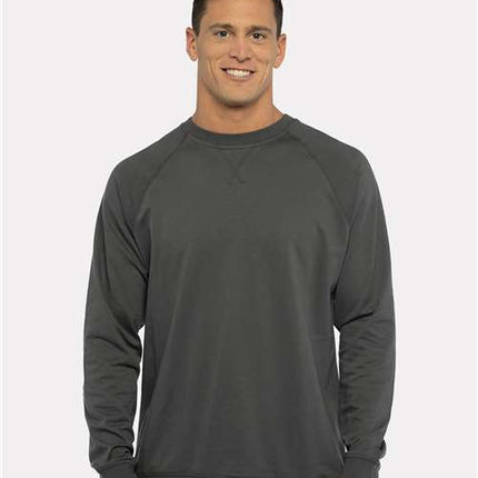 Next Level Unisex Laguna Raglan Crewneck Sweatshirt - 9000