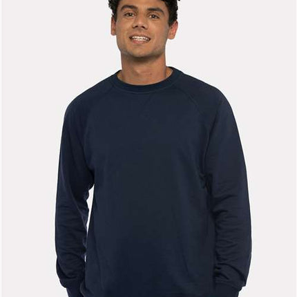 Next Level Unisex Laguna Raglan Crewneck Sweatshirt - 9000