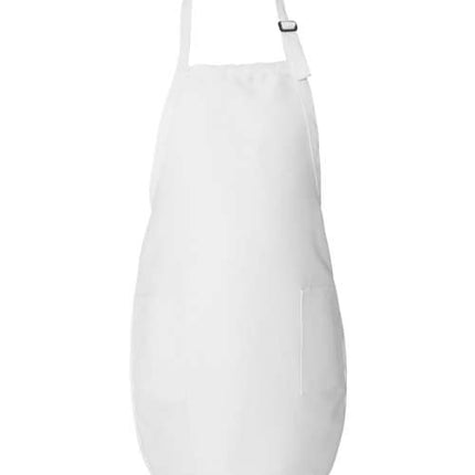 Q-Tees Full-Length Apron with Pockets - Q4350