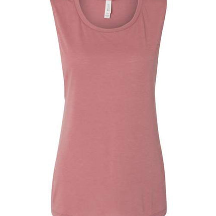 Bella + Canvas Women's Flowy Scoop Muscle Tank - 8803