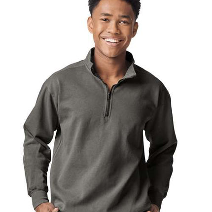 Comfort Colors Unisex Garment-Dyed Quarter-Zip Sweatshirt - 1580