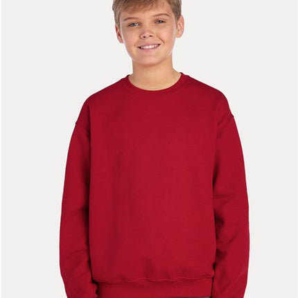 Jerzee Youth NuBlend® Crewneck Sweatshirt - 562BR