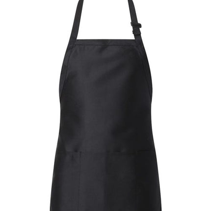 Q-Tees Full-Length Apron with Pouch Pocket - Q4250