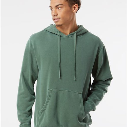 Independent Trading Co Unisex Midweight Pigment-Dyed Hooded Sweatshirt - PRM4500