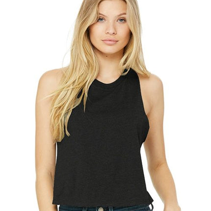 Bella + Canvas Women's Racerback Crop Tank - 6682