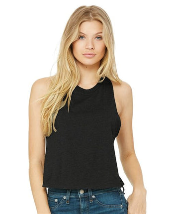 Bella + Canvas Women's Racerback Crop Tank - 6682